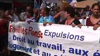 Franţa: Peste 11.000 de romi nomazi au fost evacuaţi forţat din tabrele lor