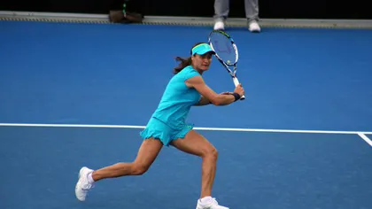 Monica Niculescu, moment penibil la Australian Open. Era să-şi rupă degetele cu racheta VIDEO
