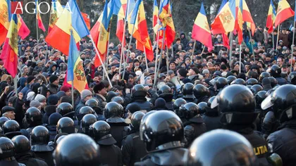 Proteste la Chişinău. Manifestaţii acuză 