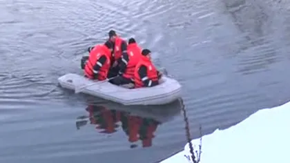 Trei viţei au căzut în apa îngheţată a unui baraj din Argeş. Cum au fost salvaţi VIDEO