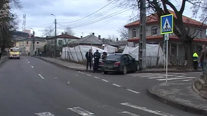 Poliţist rănit după un accident rutier, în Botoşani