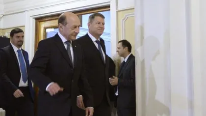 Traian Băsescu, despre Klaus Iohannis: E mai puţin implicat sufleteşte
