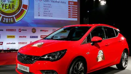 Opel Astra a fost aleasă Maşina Anului 2016 în Europa