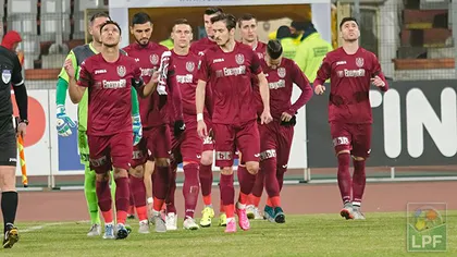 CFR Cluj - FC Voluntari 2-1: Ardelenii, salvaţi matematic de la retrogradare