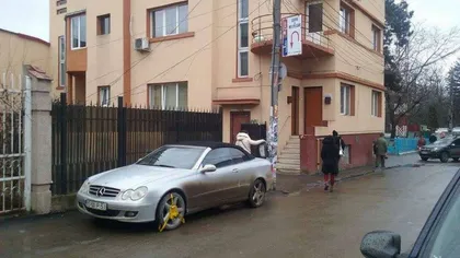 Maşina unui deputat, blocată de Poliţia Locală din Iaşi. Ce spune politicianul
