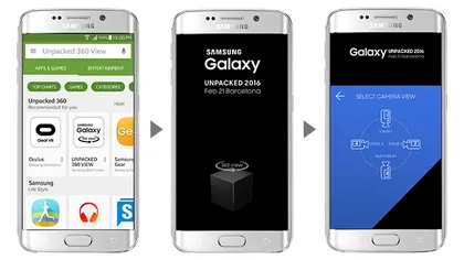 Samsung Galaxy S7 va fi prezentat LIVE la 360 de grade
