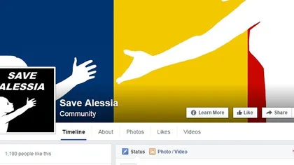 Petiţie online şi mobilizare pe Facebook în cazul Alessiei, fetiţa dată de instanţă tatălui din Mexic