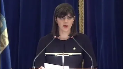 Laura Codruţa Kovesi îşi etalează trofeele: Un prim ministru, 5 miniştri, 16 deputaţi şi 5 senatori trimişi în judecată