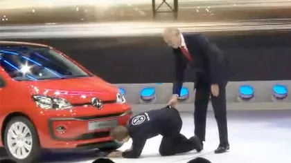 SALONUL AUTO DE LA GENEVA. Volkswagen bagatelizează SCANDALUL DISELGATE cu scenete comice VIDEO