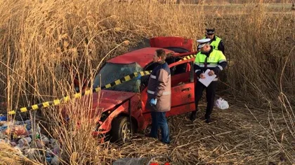 Accident GRAV de circuţie între Dej şi Gherla: Un BMW s-a rostogolit de mai multe ori, două persoane au fost rănite