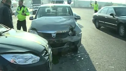 Accident grav pe şoseaua de Centura a Capitalei: Trei persoane au fost rănite VIDEO