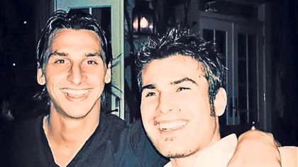Zlatan Ibrahimovic a petrecut două zile în România cu Adrian Mutu