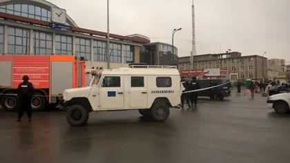 Alertă falsă cu bombă la Constanţa. Gara a fost evacuată, traficul feroviar a fost paralizat VIDEO