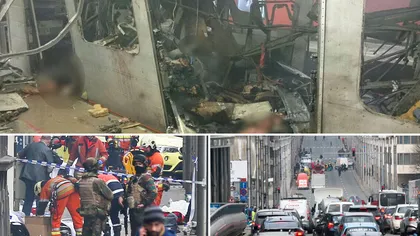 IMAGINI NEEDITATE: Secundele de după deflagraţie, susprinse de o cameră de supraveghere a American Airlines