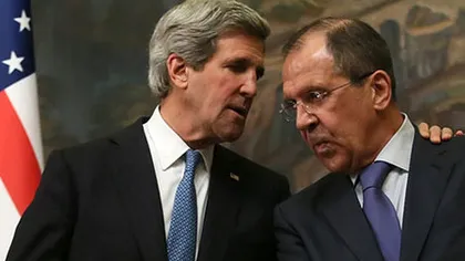 Lavrov şi Kerry cooperează la aplicarea iniţiativei ruso-americane pentru încetarea focului în Siria