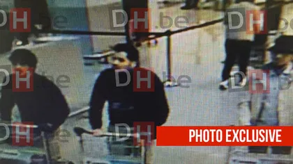 CAMERE DE SUPRAVEGHERE: Cum arată posibilii terorişti de la Bruxelles. Unul dintre ei ar fi supravieţuit