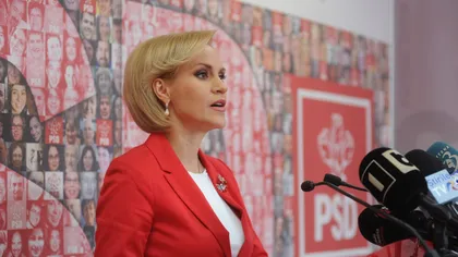 Gabriela Firea, candidatul PSD la Primăria Bucureşti. PSD a stabilit şi candidaţii pentru primăriile de sector