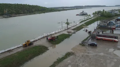 Cod galben de inundaţii pe Dunăre