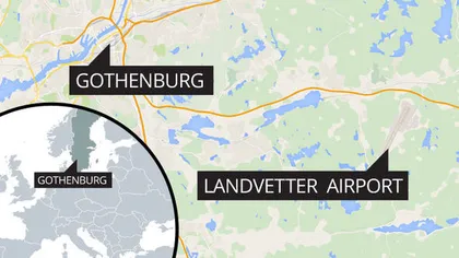 O parte a aeroportului Landvetter, de lângă Goteborg, evacuată din cauza unei alerte cu bombă