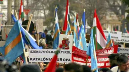 Participanţii la mitingul neautorizat al secuilor de la Târgu Mureş s-au ales cu amenzi în valoare de 70.000 de lei