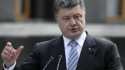 Preşedintele Ucrainei Petro Poroşenko: Obama poate să rezolve conflictul din Donbas până la final de mandat