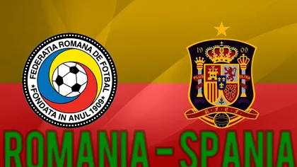 ROMÂNIA - SPANIA 0-0. 