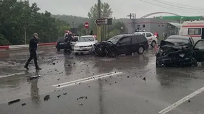 Accident grav în Cernavodă. Mai multe persoane au ajuns de urgenţă la spital