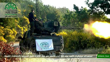 Un grup rebel apropiat Al-Qaida a revendicat doborârea avionului de luptă al armatei siriene