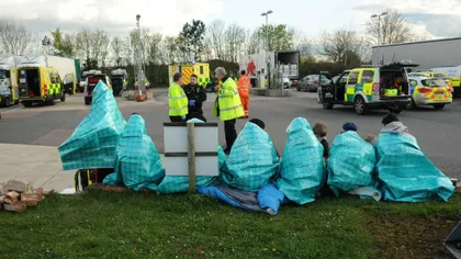 Un şofer ROMÂN, prins cu 21 de imigranţi într-un camion frigorific, în Marea Britanie. Bărbatul a fost arestat