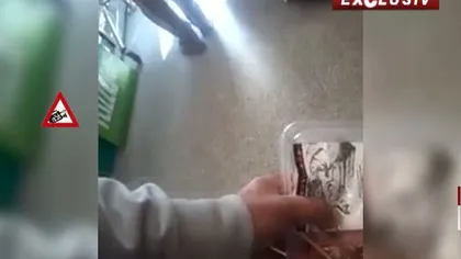 SCANDAL într-un magazin din Ilfov. Carne stricată vândută de Florii în supermarket VIDEO