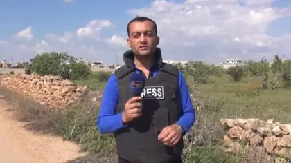 Jurnalist rănit în explozie, în timp ce transmitea live din Siria. Momentul terifiant a fost surprins pe cameră VIDEO