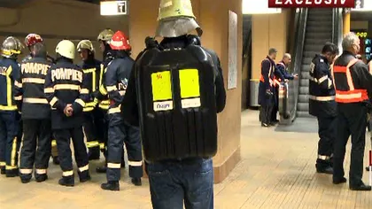 Intervenţie fără precedent la metrou. Zeci de pompieri au intrat în subteran FOTO- VIDEO