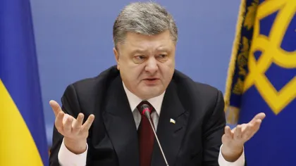Ucraina îl acuză de înaltă trădare pe fostul preşedinte Petro Poroşenko