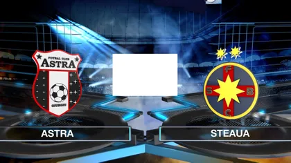 Titlul în Liga 1 e ca şi jucat. Dezastru pentru Steaua, Astra Giurgiu e aproape campioană