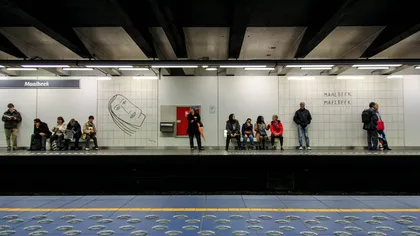 Atentate la Bruxelles: Staţia de metrou Maelbeek se redeschide luni