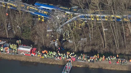 Accident feroviar în Germania: Controlorul de trafic se juca la telefonul mobil când s-a produs catastrofa