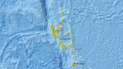 Cutremur puternic în Vanuatu