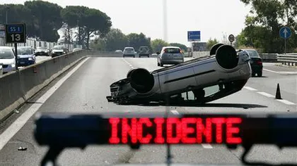 Accident rutier în Italia: Un român a murit şi doi au fost răniţi