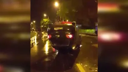 Accident în Constanţa. Un şofer băut a făcut prăpăd pe o stradă din oraş VIDEO