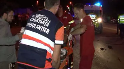 Accident grav la Constanţa. Un adolescent a murit pe loc, iar alţi patru oameni au ajuns în stare gravă la spital VIDEO