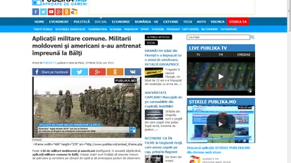 Convoi militar american blocat de protestatari la graniţa dintre România şi Republica Moldova