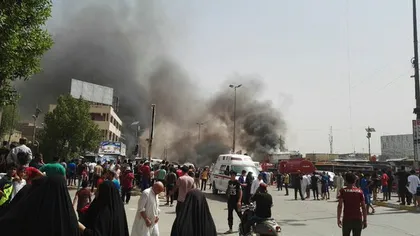 Triplu atentat la Bagdad: Cel puţin 88 de morţi şi zeci de răniţi