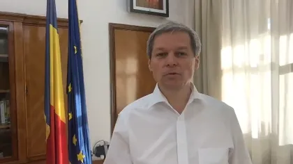 Dacian Cioloş îşi donează salariul pe luna aprilie pentru campania 
