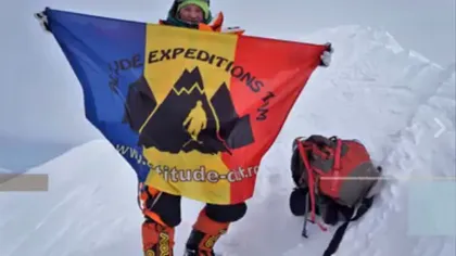 Alpinista Dor Geta Popescu a escaladat vârful Denali. La doar 12 ani s-a pozat pe 