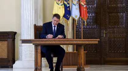 Klaus Iohannis a semnat decretul de chemare în activitate a lui Codruţ Olaru