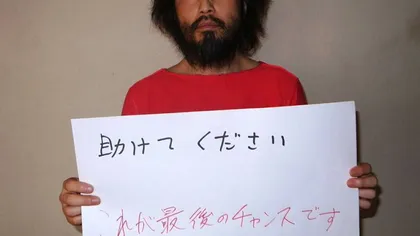 Un jurnalist japonez luat ostatic de terorişti în Siria apare într-o fotografie publicată online