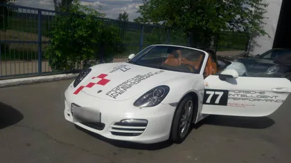 Un şofer din Chişinău, prins în timp ce gonea cu peste 250 de km pe oră