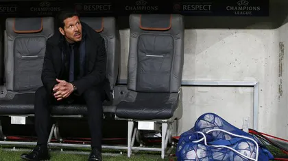 Diego Simeone se gândeşte să părăsească Atletico Madrid: Să pierzi două finale este un eşec
