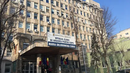 Ofiţeri DGA ridică noi documente de la Spitalul Marie Curie din Capitală