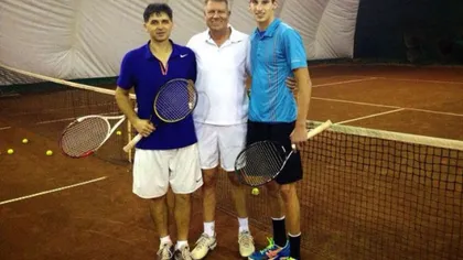 Antrenorul lui Klaus Iohannis, suspendat de FR de Tenis, pentru că a bătut un spectator, la un turneu